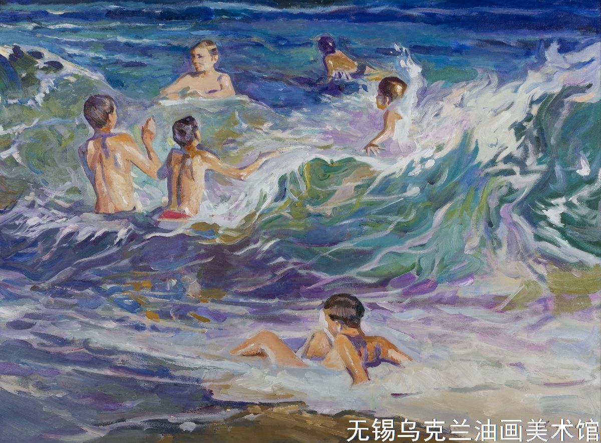 戏水 