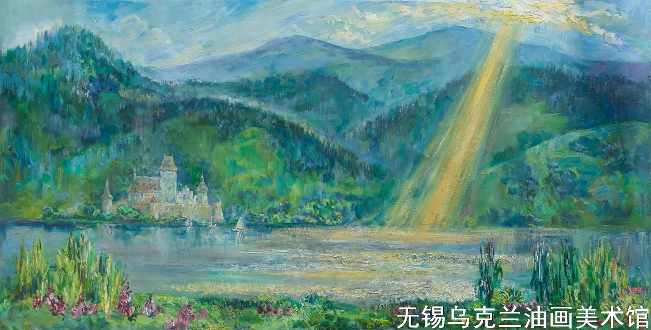 阳光撒在湖面 阳光撒在湖面