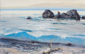 海边晨曦